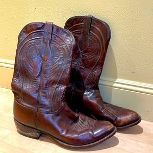 LUCCHESE SAN ANTONIO 13EEE L6620 5L327 All Leather Men’s COWBOY BOOTS